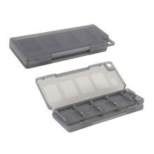 Black 8 In 1 Game Card Memory Card Case For PS Vita