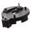 CR2016 2025 2032 Coin Cell Button Battery Holder Socket Black 10 Pcs 5
