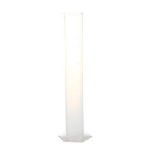 Labbset 250ML Klar Vit PlastväTskemäTning Graderad Cylinder
