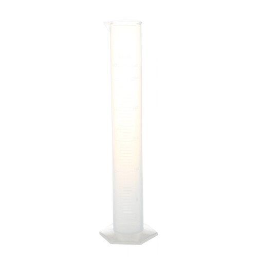 Probeta 250mL Plastico  Transparente Medicion de Liquidos