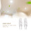 10 x G4 Halogen Light Lamp Lighting 10W Warm White 2