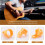3 Finger Picks + 1 Thumb Pick Plectrums Guitar Plastic 3