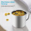 Edelstahl-Kaffee-Tee-Becher-Schale-Camping / Reise-3.5 9