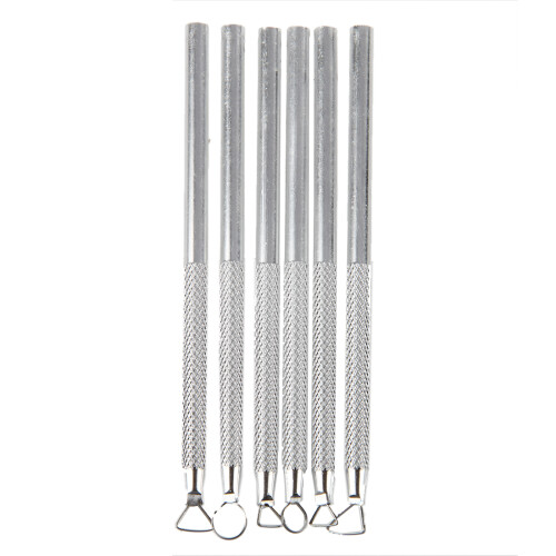 Set 6 Pcs Aluminum Clay Sculpting Tools 1