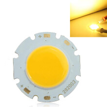 3W COB High Power Super Bright Light Lamp Bead LED Chip Varmvitt Ljus