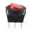 Wippschalter Bipolar EIN AUS Rot 3 Pins 220V 1