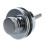 Flat  Chrome Strap Lock for Electric Guitar 1
