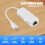 USB 5 Pin 10/100 Mbps RJ45 LAN Ethernet Adapter for Tablet PC 3