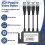 Transceptor CCTV 4CH Balun Pasivo Video UTP BNC Conector Rj45 5
