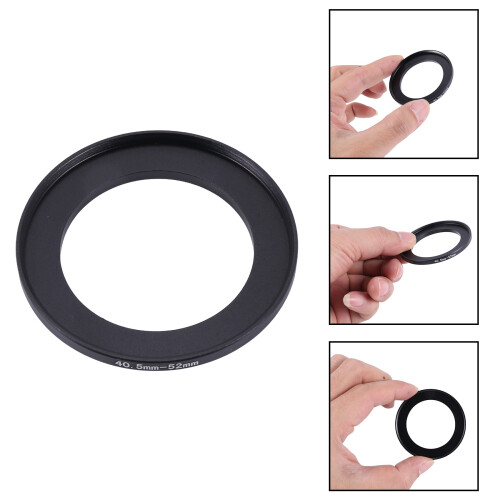 Replacement 40.5mm-52mm Metal Filter Step  Ring Adapter for Camera