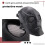 Airsoft Mask Skull Full Protective Mask - Black 5
