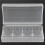 Box for 18650 battery transparent battery holder 3