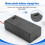 Black Plastic Storage Pair SBH-9V Batteries  Battery Holder Case Box 1
