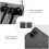/OFF  5.5" Leads Battery Holder Box Case for 4 x 1.5V AA Batteries 7