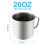 Stainless Steel Coffee Tea Mug Cup-Camping/Travel-3.5" 5