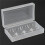 Box for 18650 battery transparent battery holder 2