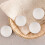 Face natural konjac cleaning sponge - White 5