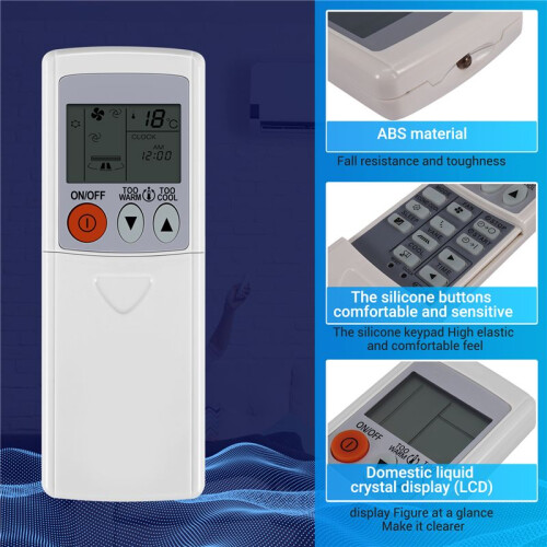 Durable Remote Control KD06ES For  KM09A KM09D KM09E Air Conditioner 1