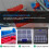 2Pcs 10-Slot Portable Plastic Resistors Electronic Component Case Box 6
