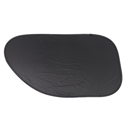 2pcs Auto Car Side Window Sunshade Black Silver Color