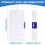 2Pcs 10-Slot Portable Plastic Resistors Electronic Component Case Box 7