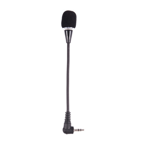 Flexible 3.5mm Jack  Microphone Mic For PC Laptop Desktop Skype Yahoo Black