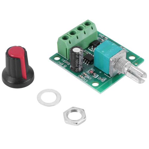 Low Voltage  PWM Motor Speed Controller Module 1.8V 3V-5V-6V 12V 2A