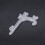 12Pcs 3 Inch Plastic Easels or Plate Holders Display Dinner Plate (Transparent) 5