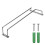 Glass Wine Champagne Cup Hangers Rack Holder with Screws (Silver) 1