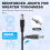 USB Cable 5.5mm / 2.1mm 5V   Jack Power Cable (Black, 102CM) 7