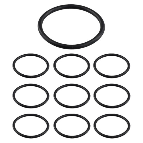 O-ring, sealing ring, 10 pieces, 45 mm x 3 mm, nitrile rubber, black