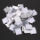 100 Piece Mirror Tile Wall Sticker 3D Decal Room Decor Stick (Silver) 8