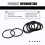 O-ring, sealing ring, 10 pieces, 45 mm x 3 mm, nitrile rubber, black 6