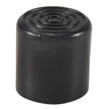 Rubber Furniture Crutch Feet Stool Chair Leg Tip Pad 4Pcs Black