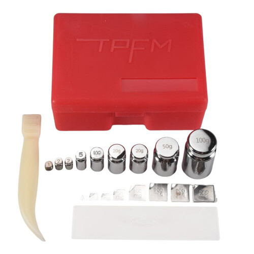 17Pcs 211.1g 10mg-100g M2 Set Grams Precision Calibration Weight Digital Scale