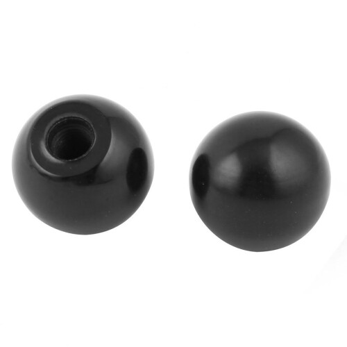 2 pieces 32mm high 35mm Dmr M10 threaded plastic  knob  handle 1
