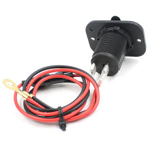 Car Adaptateur Allume-Cigare Double Prise Usb 12V Pour Téléphone Portable Tablette Gps