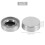 16 mm Stainless Steel Mirror Nails Screw Cap (8 Pieces) 4