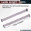 2 Pieces 2.54 mm Pitch 20 Pin F/F IDC Flat Ribbon Cable Connector 7