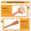Brown Plastic Handle Back Scratch helper Massager 48 cm 3