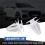 20 Stuks Auto Witte Klinknagel Deurbekleding Clips Sluiting 3