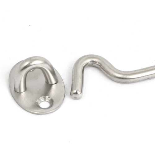 40.6cm Catch Eye Cabin Hook Shed Gate Door Window Lock Hasp 2