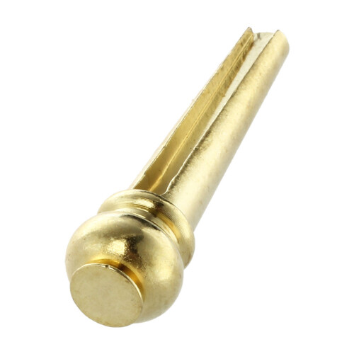 Metal Acoustic Guitar Bridge Pins 6pcs Brass Guitar Strings Fixed Cone String Pins String Nails