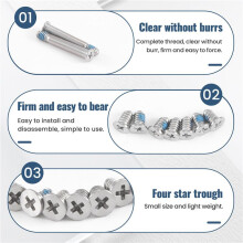 Screws set for + Pro Unibody bottom cover 13", 15", 17"
