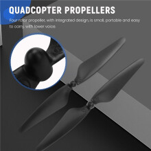4Pcs For Hubsan H501S X4 RC Quadcopter Propellers Blades 2CW/2CCW, Black