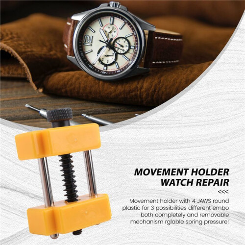 Vise tool Movement holder Opens Watch Case Dial Fixer for Clock