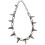 Metal Spikes Studs Rivets Punk Goth Necklace Choker Collar 4