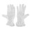 Pair Protective Anti-Slip White Cotton Work Driving Gloves 1