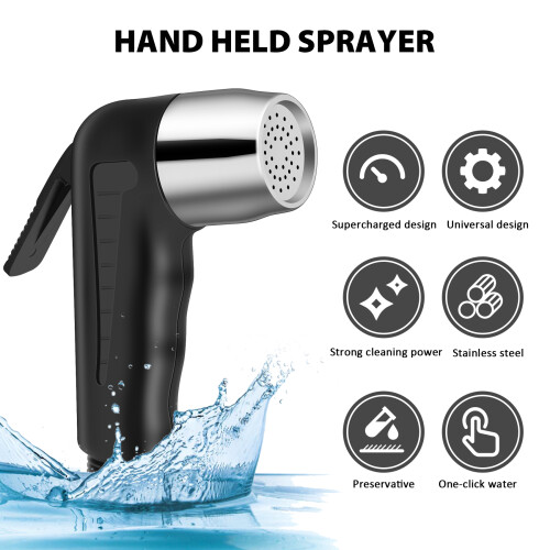 HandhåLlen Toalett Badrum Bidé Dusch Spray Sprayer 1