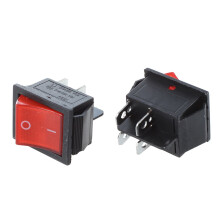 2 Pcs KCD4 DPST -OFF 4 Pin Rocker Boat 15A/20A AC 250V/125V